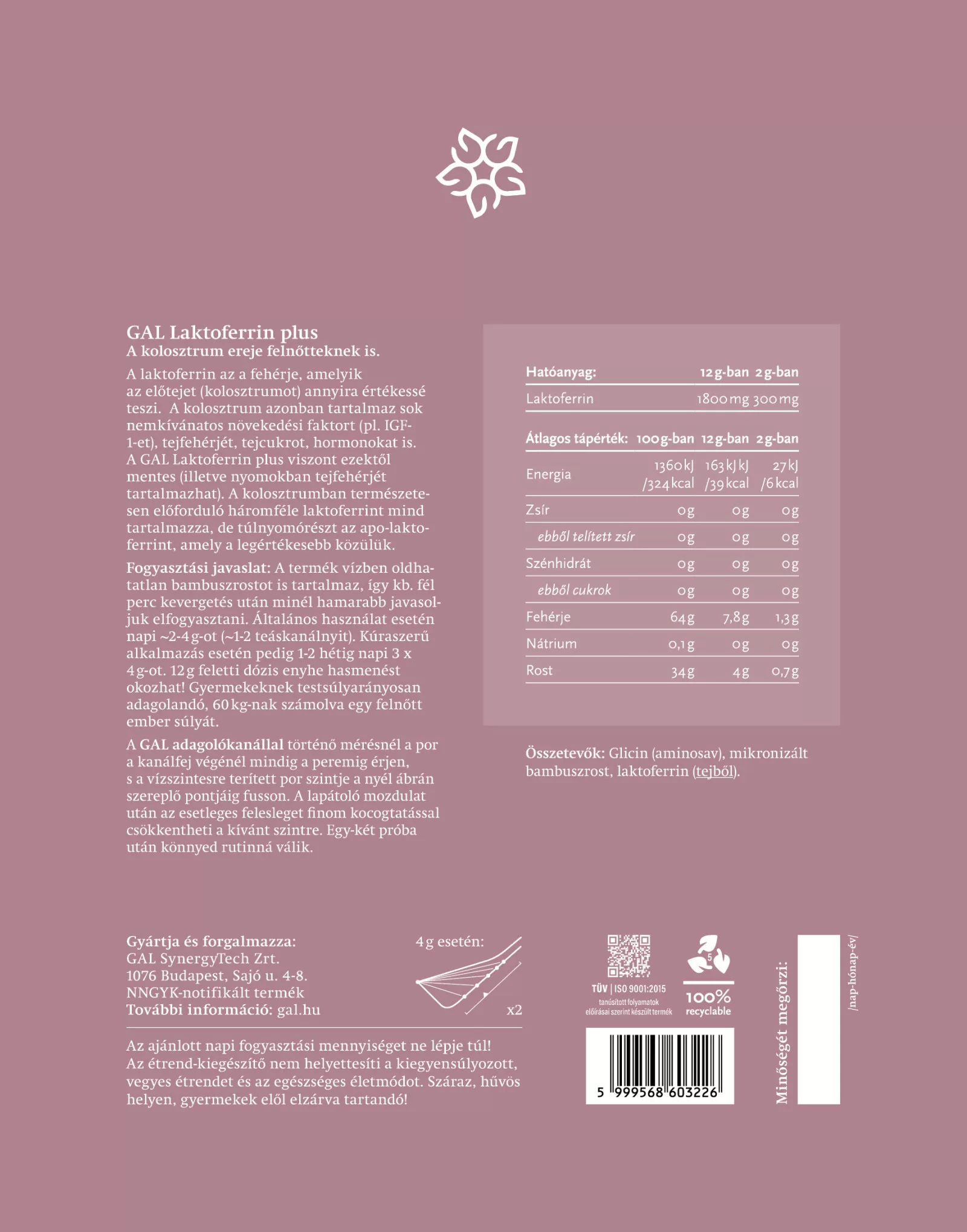 GAL Laktoferrin plus - Image 3